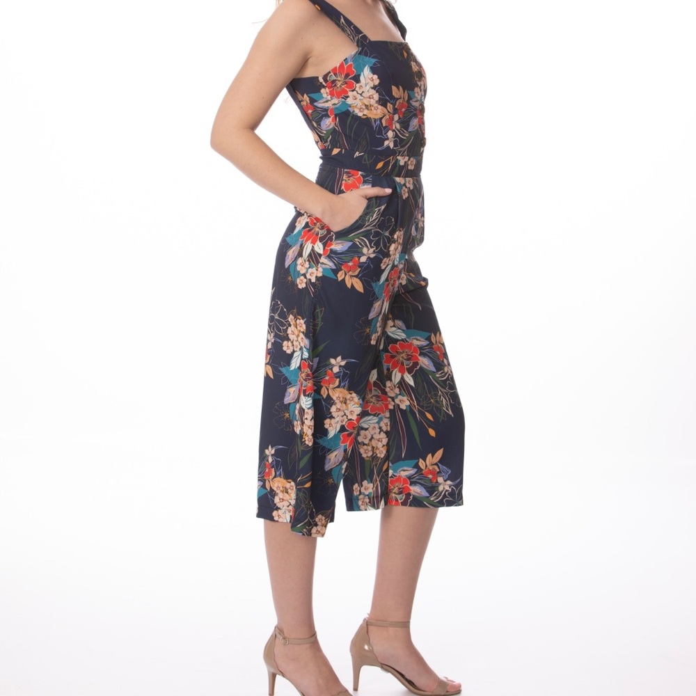 Adelyn Rae Floral Jumper